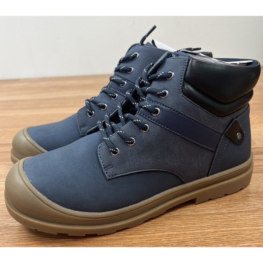Sonoma Osmund Youth Boys Boots Big Boys Size 4 Blue Zip NEW